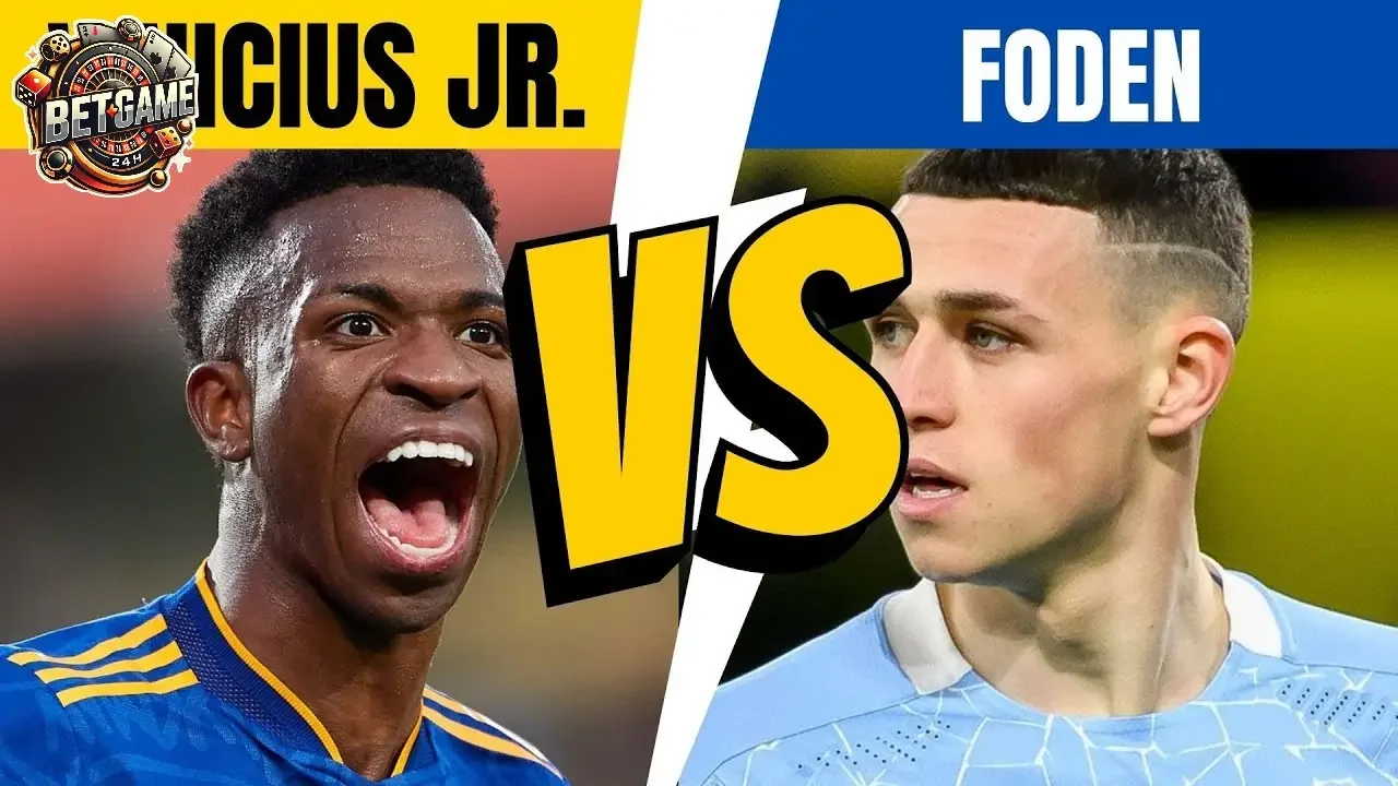 So sánh khả năng đi bóng của Vinicius và Phil Foden