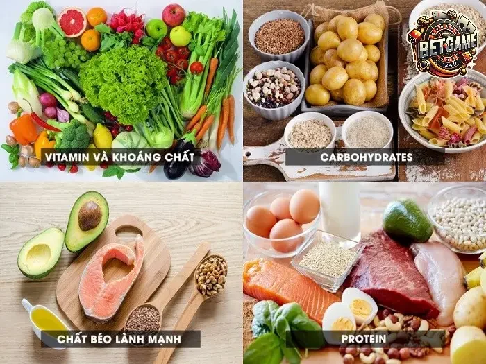 Các Thành Phần Chính Trong Chế Độ Ăn Của Cầu Thủ